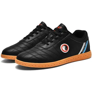 Tai Chi Schuhe Leder,Kung Fu Schuhe,Shaolin Qi Gong Trainer Wing Chun Schuhe,Kinder,Männer Frauen,Unisex,Atmungsaktiv,Leichtgewicht,Anti-Rutsch,für Täglich Ausbildung Morgen Übungen