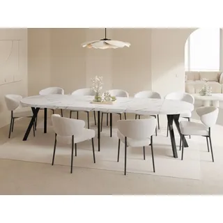 WFL GROUP Twixy Ø 100-300 cm weiß