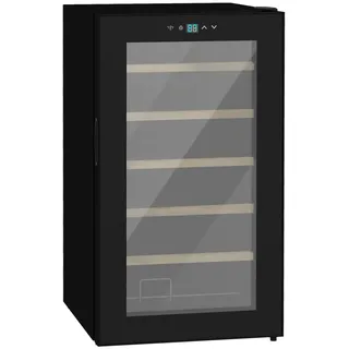 Homcom Weinlagerung,, Schwarz, Metall, 45x75x43 cm, Wohnzimmer, Regale, Weinregale
