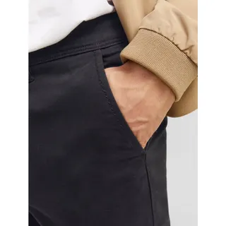 JACK & JONES Marco Bowie Slim Chinohose Black 30 34