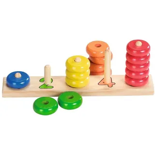 GoKi Sortierspiel Lerne Zählen inkl. Ringen (58941)