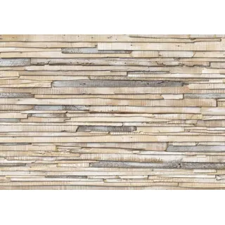 KOMAR Whitewashed Wood 368 x 254 cm