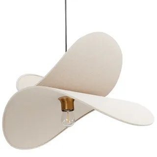 Beliani Mascota 1-flg. 40 cm geschwungen/beige/gold