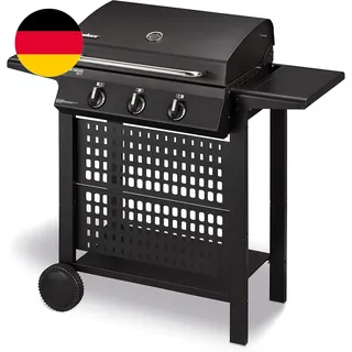 Enders Gasgrill SAN DIEGO NEXT 3, 3 Brenner Aus Edelstahl, Mit Grillthermometer,