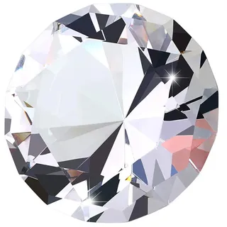 BSTKEY Kristalldiamant-Briefbeschwerer – Glasornament, Fotografie, Kunst, Display, Hochzeit, Party, Dekoration, funkelnde Dekorationen, Sonnenlicht reflektieren (100 mm)