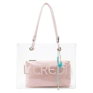 L.Credi Reja Schultertasche Synthetik Transparent