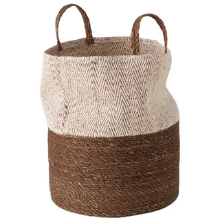 BOLTZE GRUPPE GmbH Aufbewahrungskorb Boltze Jute Seegras Korb Eija 26cm 2069379 (1 St)