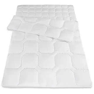 Betten-ABC Traumhaft gut schlafen Softline - Steppbett, verschiedene Wärmestufen, Allergikergeeignet, Ausführung: Steppbett, Größe: 155 x 220 cm