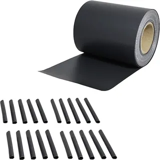 Melko - Stabmattenzaun Sichtschutzstreifen 35m pvc Zaunfolie Höhe 19 cm Sichtschutzfolie Blickdicht