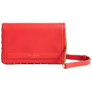 Ted Baker Clutch Kahnisa, Leder rot