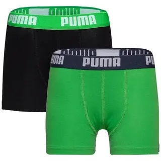 Puma Boxershorts 2 St. Grün/Schwarz 122-128