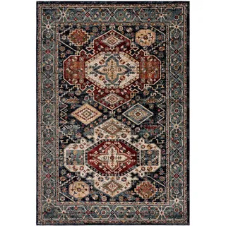 KADIMA DESIGN Kurzflorteppich 80 x 150 cm Blau
