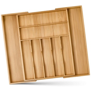 LINFELDT Besteckkasten Besteckkasten für Schubladen - TOP BESTECK ORGANIZER, 33-50cm Breite verstellbar