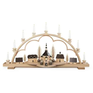 Müller Kleinkunst GmbH Seiffen Schwibbogen Seiffener Dorf 102 cm