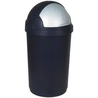 Curver 50 l Schwarz/Silber