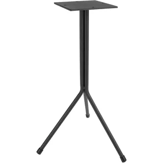 Natural Goods Berlin 1x TRIPOD Design Tischgestell Dreifuß Beistelltisch skandinavisch Couch Kaffeetisch Dreibein Stuhl Sitzhocker Metall massiv 12mm Rundstab (H43cm - Couch-/Beistelltisch, Schwarz)
