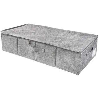Intirilife Unterbettkommode 39 x 16 x 75,5 cm 1-tlg. Grau