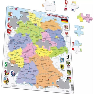 Larsen Deutschland Politisch (48 Teile)
