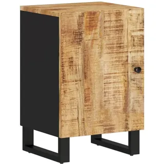 vidaXL Badschrank 38x33x58 cm Massivholz Mango