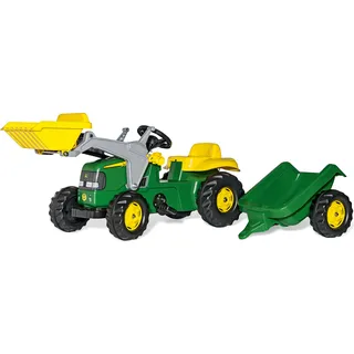 Rolly Toys John Deere Traktor mit Lader und Anhänger