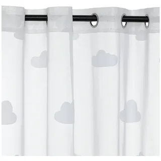 ATMOSPHERA CREATEUR D'INTERIEUR Atmosphera NUAGE Kinderzimmervorhang, mit Wolken, 140 x 240 cm