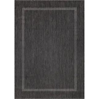 Ayyildiz Relax 4311 Outdoor-Teppich 200 x 290 cm Schwarz
