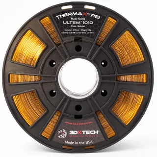 3dxtech ThermaXTM PEI 1010, Filament Size: 1.75mm, Farbe: Natural, Gewicht: 500g