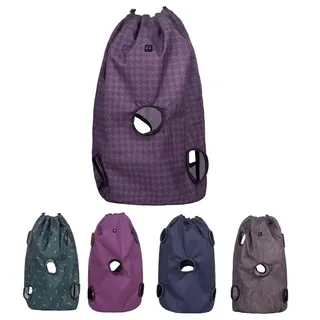 NETPROSHOP Hay Playbag Slow Feeder Heusack für 80 Liter Öffnungen ca. 9 cm Wasserabweisend, Farbe:Amethyst