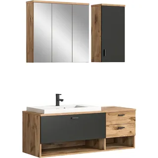 xonox.home Badezimmer Grado Nox Oak 4-teilig