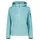 Woman Jacket Zip Hood lagoon mel E568 40