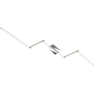 Briloner LED Deckenleuchte 5-flg. schwenkbar silber