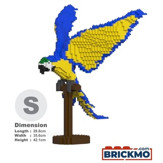JEKCA Bricks Blue-and-Gold Macaw 02S ST19MA04
