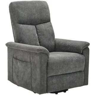 Cantus Relaxsessel, Grau, Kunststoff, 78x110x93 cm, Relaxfunktion, Netzbetrieb, Aufstehhilfe, Wohnzimmer, Sessel, Relaxsessel