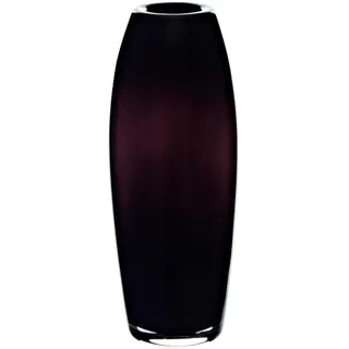 Bouquet Vase Blumenvase VIP Stiller Schwarz H 21 cm Handgemachte und Mundgeblasene Glasvase Tischvase