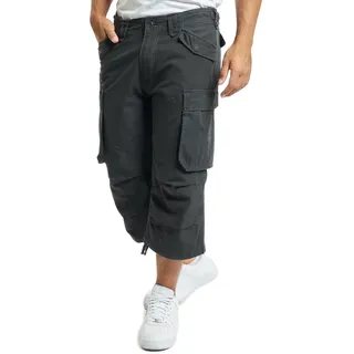 Brandit Textil Industry Vintage 3/4 Hosen Anthrazit XL