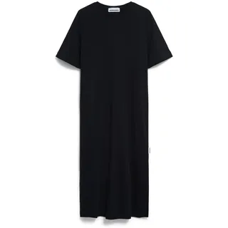 ARMEDANGELS XELINAA Midikleid Schwarz XL