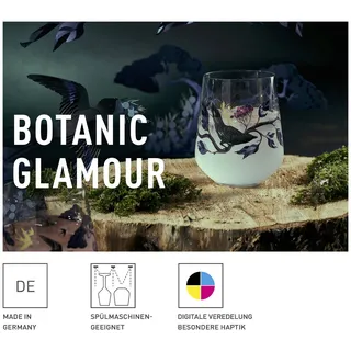 Ritzenhoff Gläserset - Gin Botanic Glamour 2tlg. Kristall, Kristalloptik Bunt
