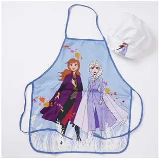 Disney Kochschürze Disney Die Eiskönigin Kinder Backschürze mit Mütze 3-6 Jahre, (2-tlg) bunt