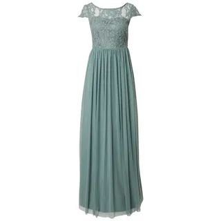 Vila Abendkleid ULRICANA (1-tlg) Drapiert/gerafft grün M (38)