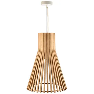 Hängelampe Decken Lampe Holz Eiche Beleuchtung Doktorvolt DV-6146-LR-05