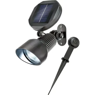 esotec Solarleuchte Aluminium 9,0 cm inkl. Akku schwarz