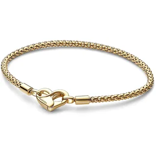 Pandora Moments Studded Chain Armband gold 562731C00-17 Größe 17 cm