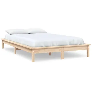 vidaXL Massivholzbett 180x200 cm Kiefer 6FT Super King1280068