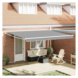 vidaXL Markise 5 x 3 m weiß