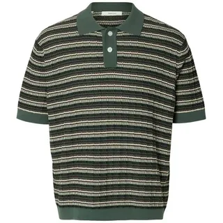 SELECTED HOMME Poloshirt grün M (50)