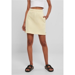 URBAN CLASSICS Jerseyrock Damen Ladies Organic Terry Mini Skirt (1-tlg) gelb 3XL