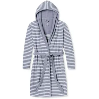 SCHIESSER Damen Bademantel, 95cm Bademantel, Grau hellgrau 204), 42