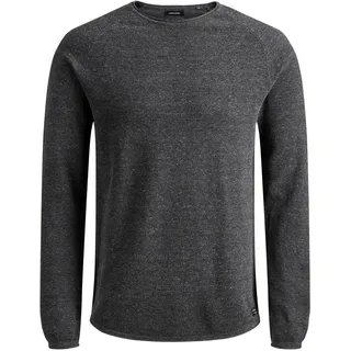 JACK & JONES Hill Knit Pullover Light Grey Melange XL