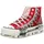 Damen Plateau-Sneaker Rot 39