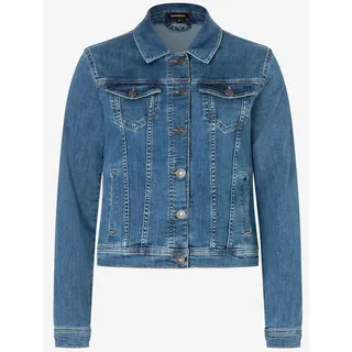 More & More Jeansjacke mit Brustpattentaschen, Jeansblau, 40